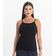 Blusa de Alça Feminina Viscotorcion Básica Rovitex Preto G / Preto