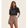 Blusa Feminina em Visco Tricot Rovitex Preto P / Preto