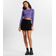 Blusa Cropped Juvenil Manga Longa Minty Roxo 12 / Roxo