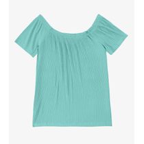 Blusa Feminina Canelada Infinita Cor Verde