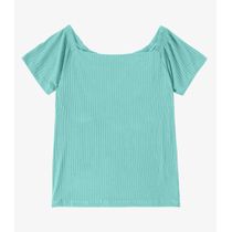 Blusa Feminina Canelada Infinita Cor Verde