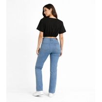 Blusa Feminina Elástico Na Cintura Infinita Cor Preto