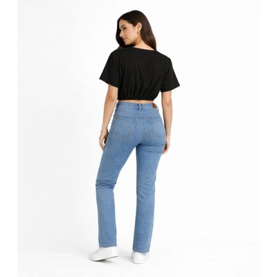 Blusa Feminina Elástico Na Cintura Infinita Cor Preto GG / Preto