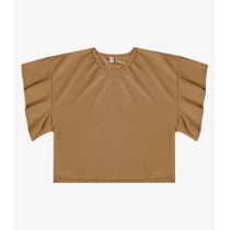 Blusa Feminina Com Manga Franzida Infinita Cor Marrom