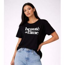 Blusa Feminina em Malha Visco Infinita Cor Preto