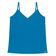 Blusa De Alça Feminina Ribana Canelada Rovitex Azul GG / Azul