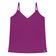 Blusa De Alça Feminina Ribana Canelada Rovitex Roxo G / Roxo