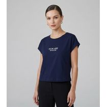 Blusa Feminina Com Estampa Localizada Infinita Cor Azul