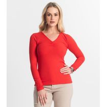 Blusa Feminina Canelada Select Vermelho