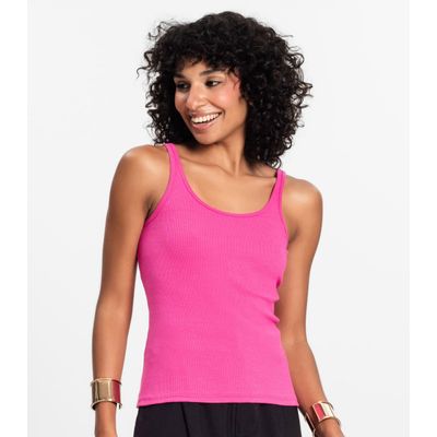 Blusa De Alca Básica Feminina Rovitex Rosa G / Rosa