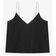 Blusa de Alça Feminina Viscose Creponada Endless Preto M / Preto