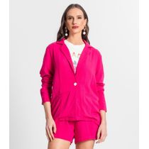 Blazer De Linho Strong Feminino Endless Rosa