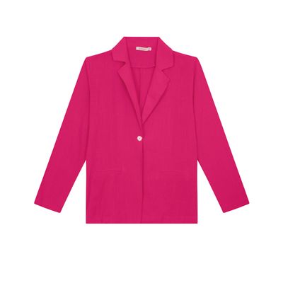 Blazer De Linho Strong Feminino Endless Rosa P / Rosa