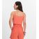 Blusa De Alças Feminina Linho Strong Endless Laranja P / Laranja