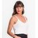 Blusa De Alça Semi Acabada Malha Delicate Rovitex Bege GG / Bege