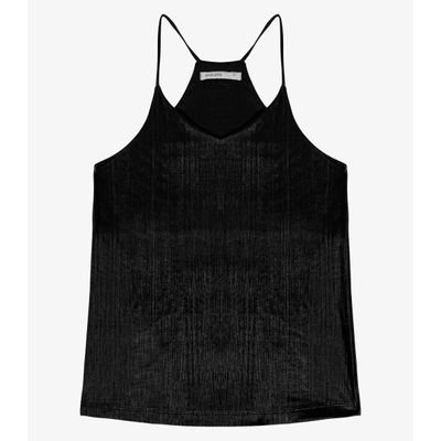 Blusa Feminina De Alça Endless Preto P / Preto