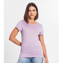 Blusa Feminina Básica Visco Tricot Rovitex Roxo