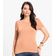 Blusa Feminina Básica Visco Tricot Rovitex Marrom M / Marrom