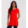 Blusa Básica Alongada Feminina Rovitex Vermelho G / Vermelho