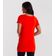 Blusa Básica Alongada Feminina Rovitex Vermelho P / Vermelho