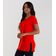 Blusa Básica Alongada Feminina Rovitex Vermelho P / Vermelho