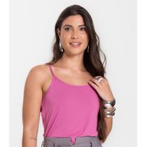 Blusa Feminina de Alças Básica Rovitex Rosa