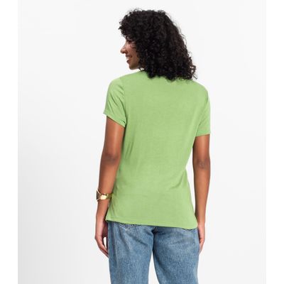 Blusa Feminina Básica Visco Tricot Rovitex Verde P / Verde