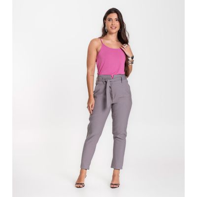 Blusa Feminina de Alças Básica Rovitex Rosa P / Rosa