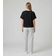 Blusa Feminina Básica Com Manga Curta Infinita Cor Preto G / Preto