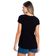 Blusa Feminina Andorra Flamê Básica Rovitex Preto P / Preto