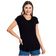 Blusa Feminina Andorra Flamê Básica Rovitex Preto P / Preto