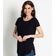 Blusa Feminina Andorra Flamê Básica Rovitex Preto P / Preto