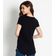 Blusa Feminina Andorra Flamê Básica Rovitex Preto GG / Preto