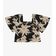 Blusa Cropped Feminina Visco Maquinetada Rovitex Preto GG / Preto