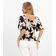 Blusa Cropped Feminina Visco Maquinetada Rovitex Preto G / Preto