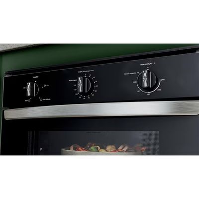 Forno Elétrico de Embutir 84 Litros COB84BE Porta Removível Timer Auto desligamento Luz Interna Consul Preto / 220V