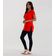 Blusa Básica Alongada Feminina Rovitex Vermelho M / Vermelho