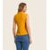Blusa em Ribana Canelada Rovitex Amarelo M / Amarelo