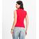 Blusa em Ribana Canelada Rovitex Vermelho GG / Vermelho