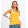 Blusa de Alça Feminina Viscotorcion Básica Rovitex Amarelo GG / Amarelo