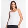 Blusa De Alça Feminina Ribana Canelada Rovitex Branco GG / Branco