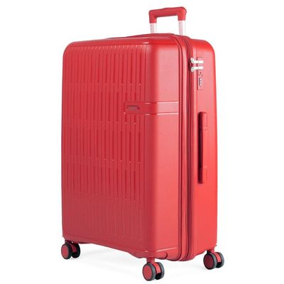 Mala de Viagem Grande 32kg Polipropileno 4 Rodas Santiago Vermelha G / Vermelho