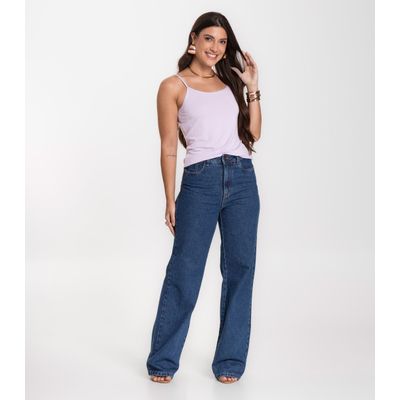 Blusa Feminina de Alças Básica Rovitex Roxo GG / Roxo