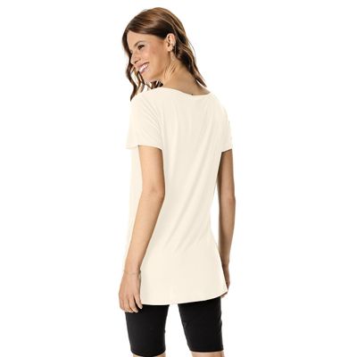 Blusa Feminina Andorra Flamê Básica Rovitex Bege GG / Bege