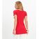 Blusa Básica Alongada Feminina Rovitex Vermelho G / Vermelho