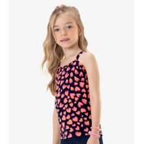 Blusa De Alça Infantil Rovi Kids Azul