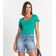Blusa Cropped Feminina Rovitex Verde GG / Verde