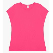 Blusa Feminina Básica Visco Tricot Rovitex Rosa