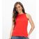 Blusa de Alça Visco Maquinetada Feminina Endless Laranja G / Laranja