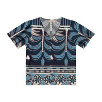 Blusa Feminina Estampada Endless Azul